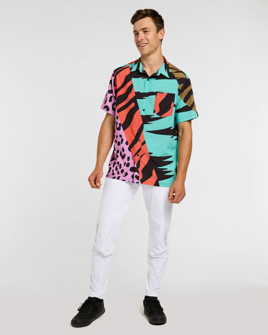 Mens Tech Party Shirt | Jinx | Short Sleeves | MENS TOPS | DHaRCO | Image 3 of 8
