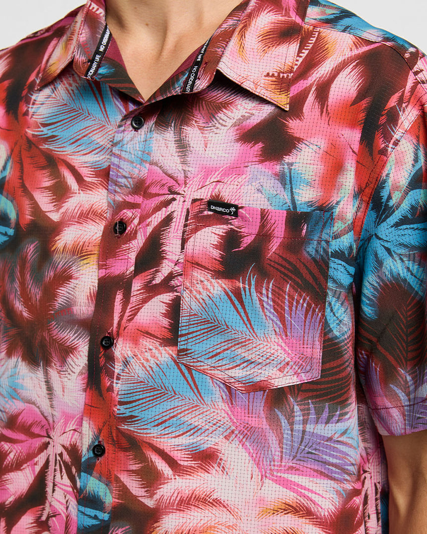 Mens Tech Party Shirt | Nebula | Short Sleeves | MENS TOPS | DHaRCO | Image 5 of 8