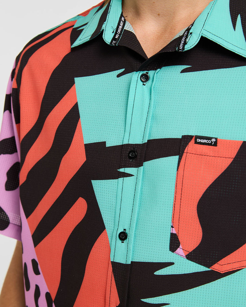 Mens Tech Party Shirt | Jinx | Short Sleeves | MENS TOPS | DHaRCO | Image 5 of 8