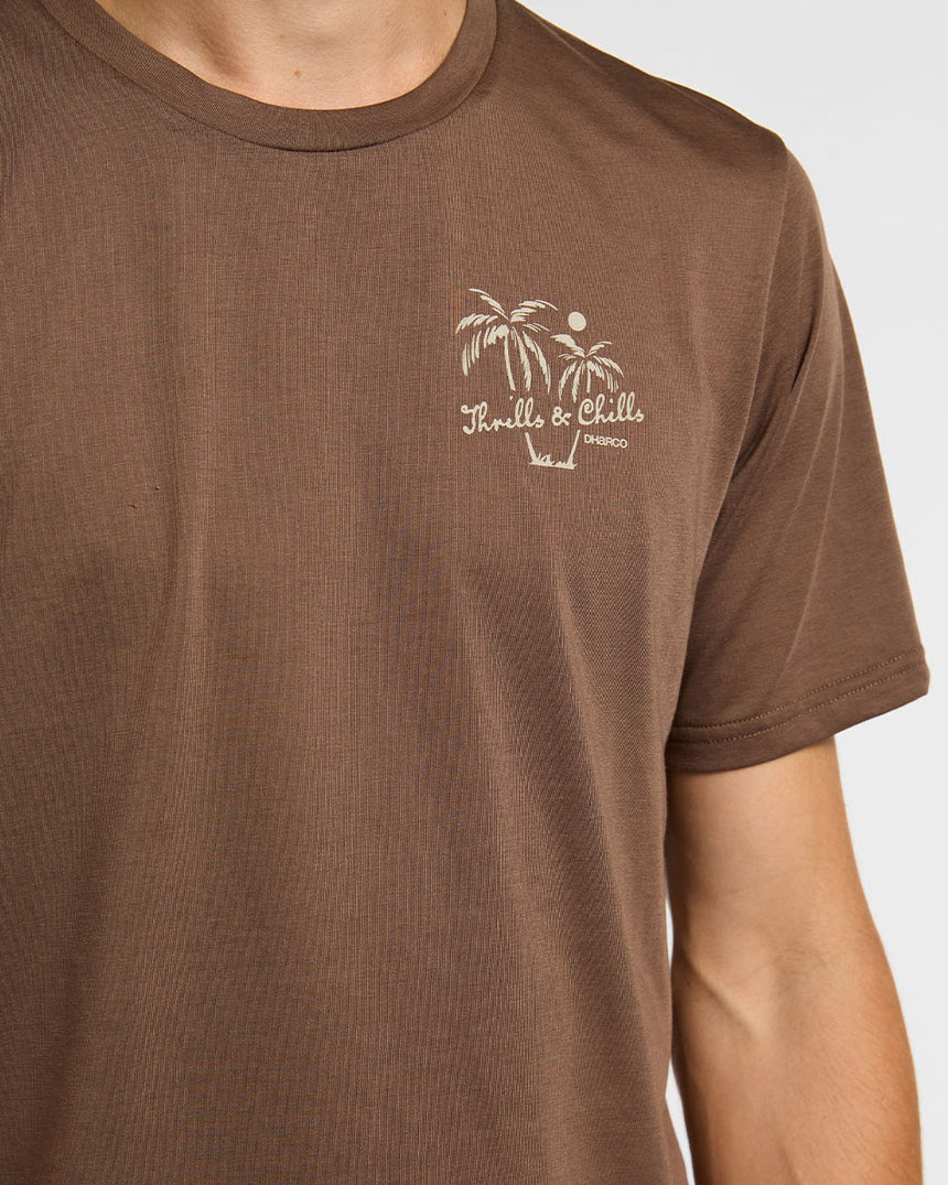Mens Tech Tee | Husk | Short Sleeves | MENS TOPS | DHaRCO | Image 6 of 6