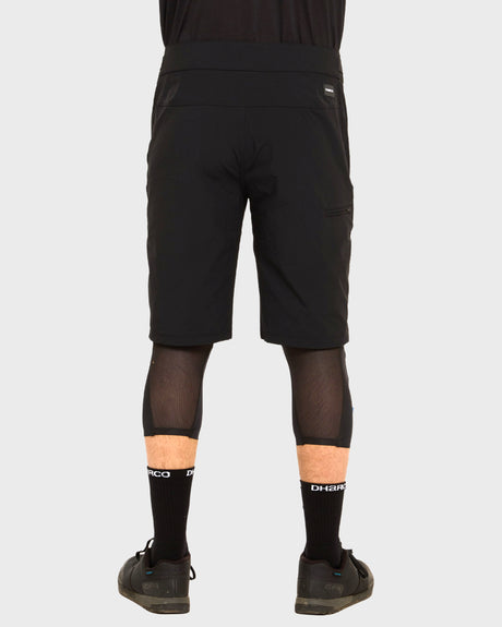 Mens Trail Shorts | Black | Trail Shorts | MENS BOTTOMS | DHaRCO | Image 2 of 6