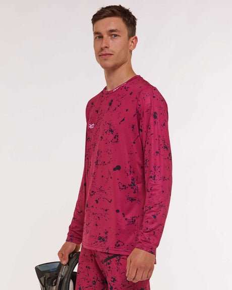Mens Race Jersey | Chili Peppers | Long Sleeves | MENS TOPS | DHaRCO | Image 1 of 8