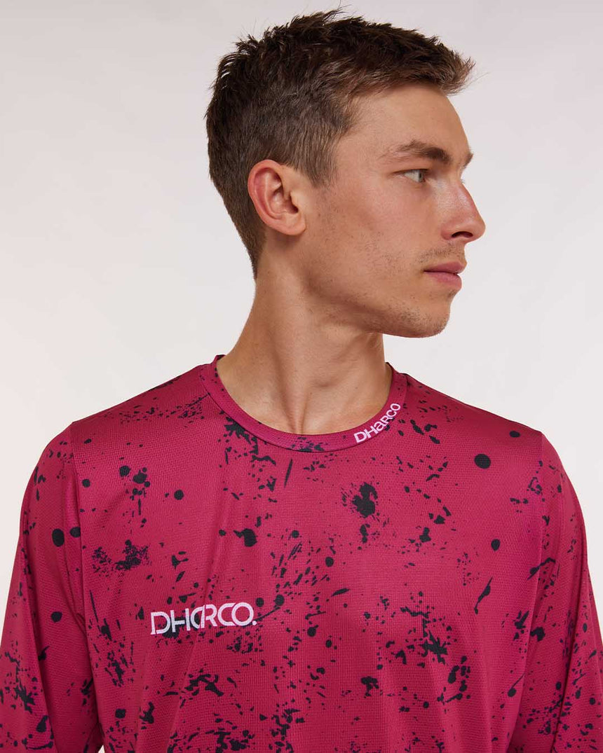 Mens Race Jersey | Chili Peppers | Long Sleeves | MENS TOPS | DHaRCO | Image 3 of 8