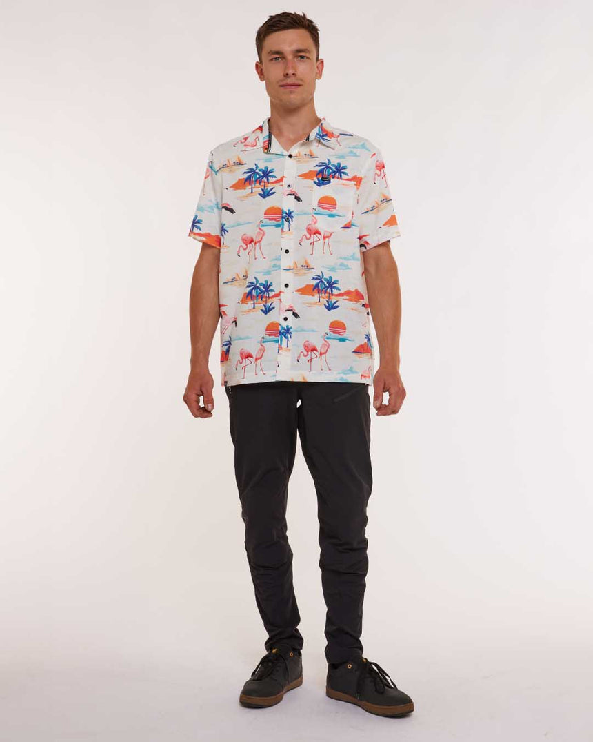 Mens Tech Party Shirt | Jessie | Short Sleeves | MENS TOPS | DHaRCO | Image 4 of 6