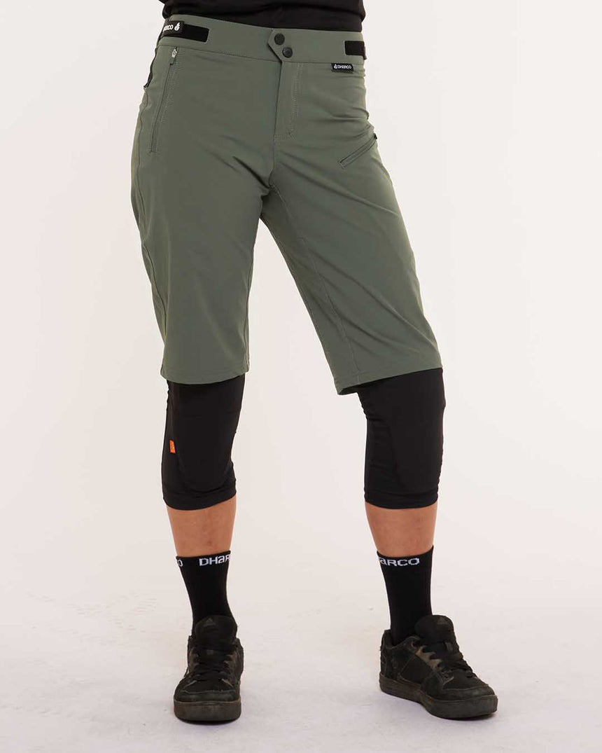 Womens Gravity Shorts | Gorilla Green | Gravity Shorts | WOMENS BOTTOMS | DHaRCO | Image 4 of 6