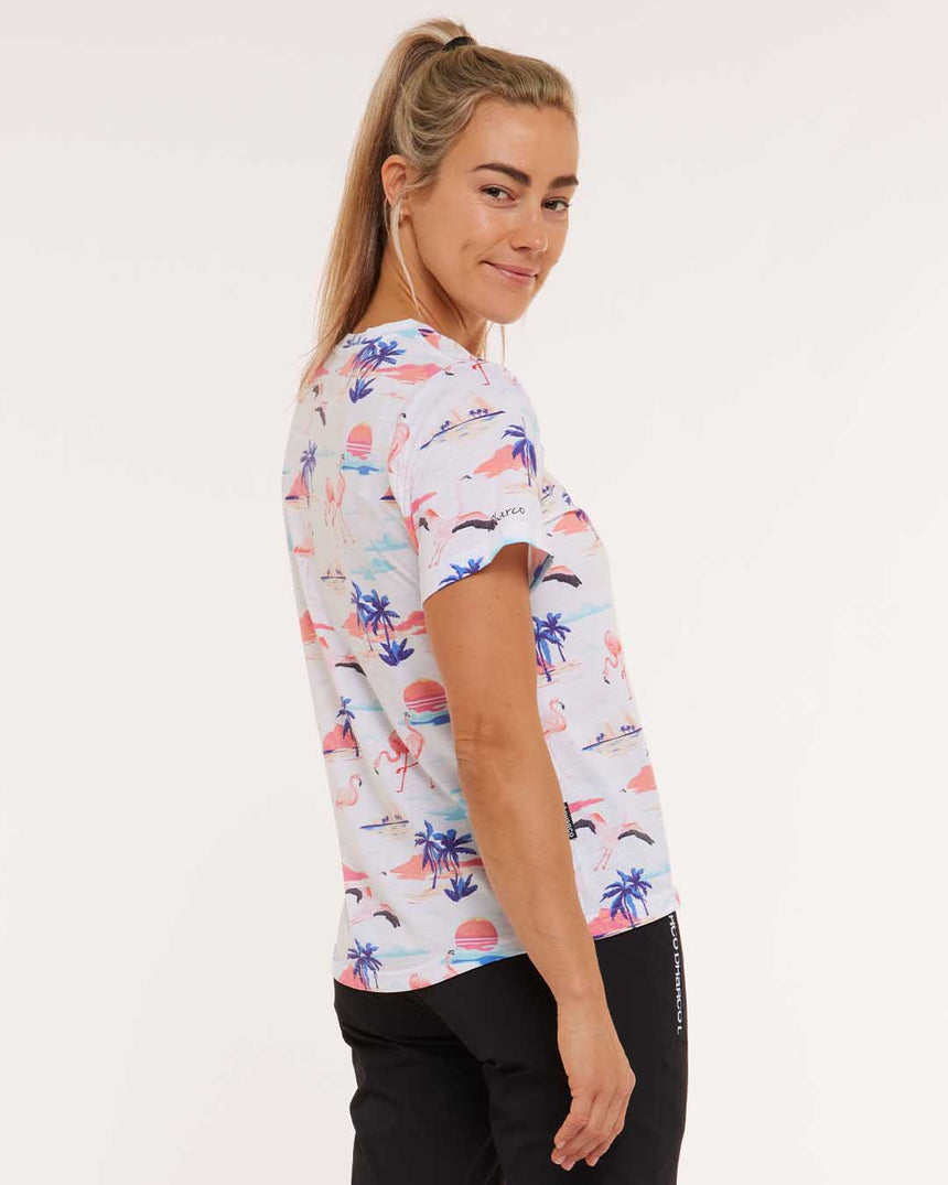 Womens Short Sleeve Tech Tee | Jessie | Short Sleeves | WOMENS TOPS | DHaRCO | Image 2 of 7
