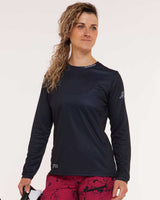 Womens Gravity Jersey | Stealth | Long Sleeves | WOMENS TOPS | DHaRCO | Image 1 of 6