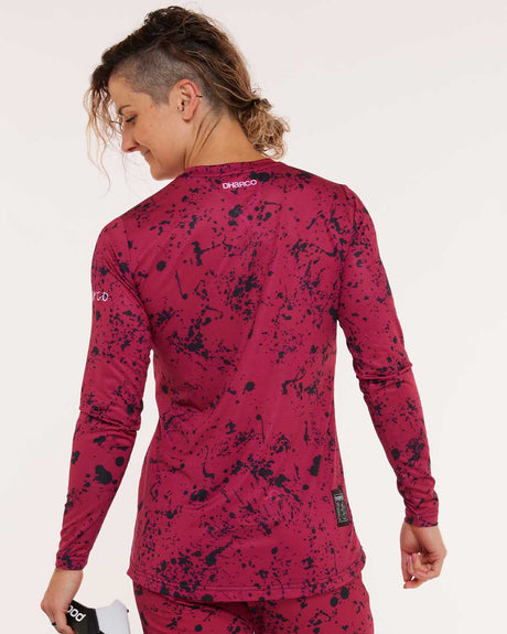 Womens Race Jersey | Chili Peppers | Long Sleeves | WOMENS TOPS | DHaRCO | Image 2 of 7