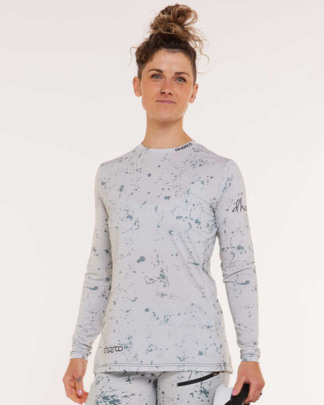 Womens Race Jersey | Cookies and Cream | Long Sleeves | WOMENS TOPS | DHaRCO | Image 1 of 6