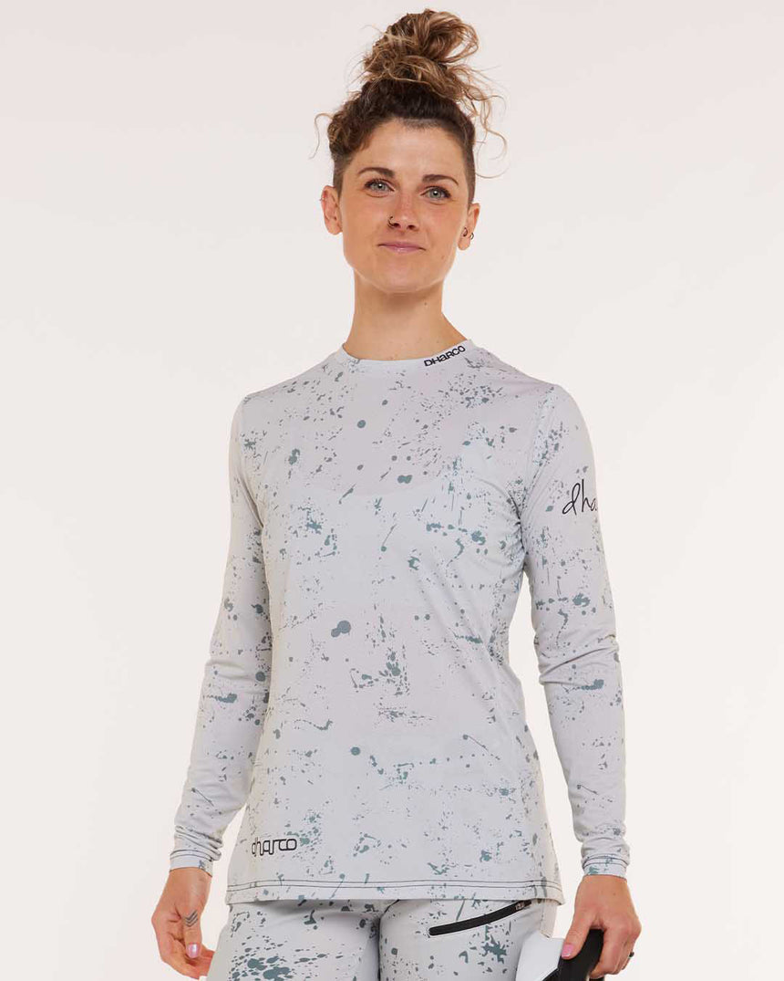 Womens Race Jersey | Cookies and Cream | Long Sleeves | WOMENS TOPS | DHaRCO | Image 1 of 6