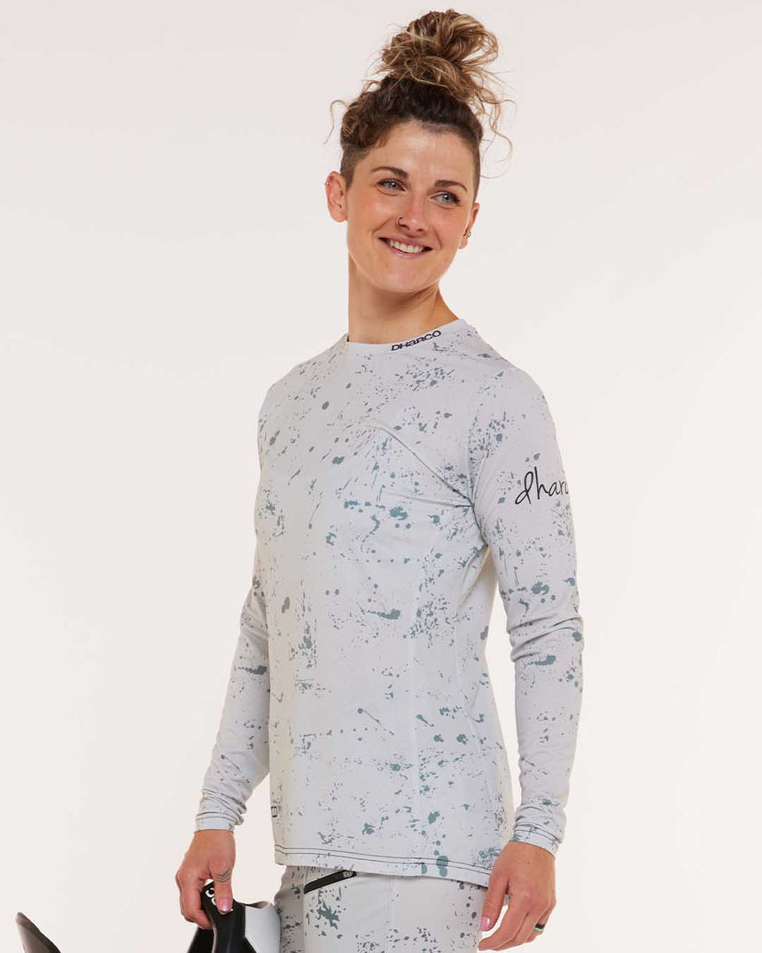 Womens Race Jersey | Cookies and Cream | Long Sleeves | WOMENS TOPS | DHaRCO | Image 3 of 6