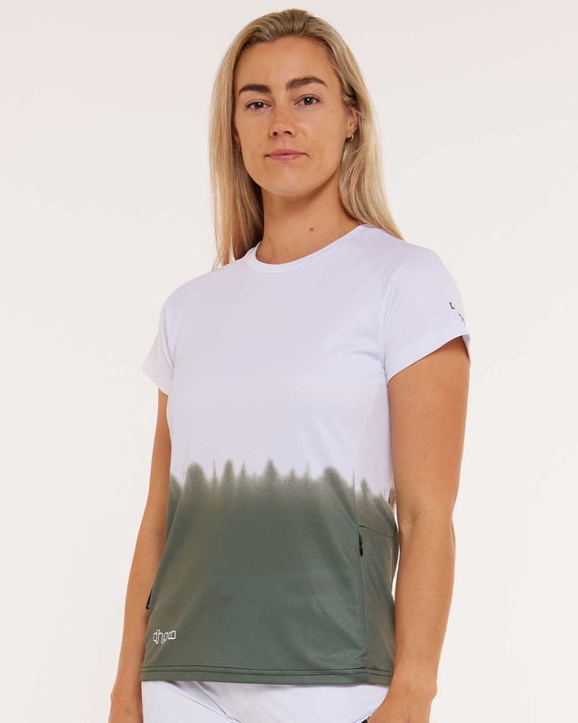 Womens Short Sleeve Jersey | Ombre | Short Sleeves | WOMENS TOPS | DHaRCO | Image 1 of 6