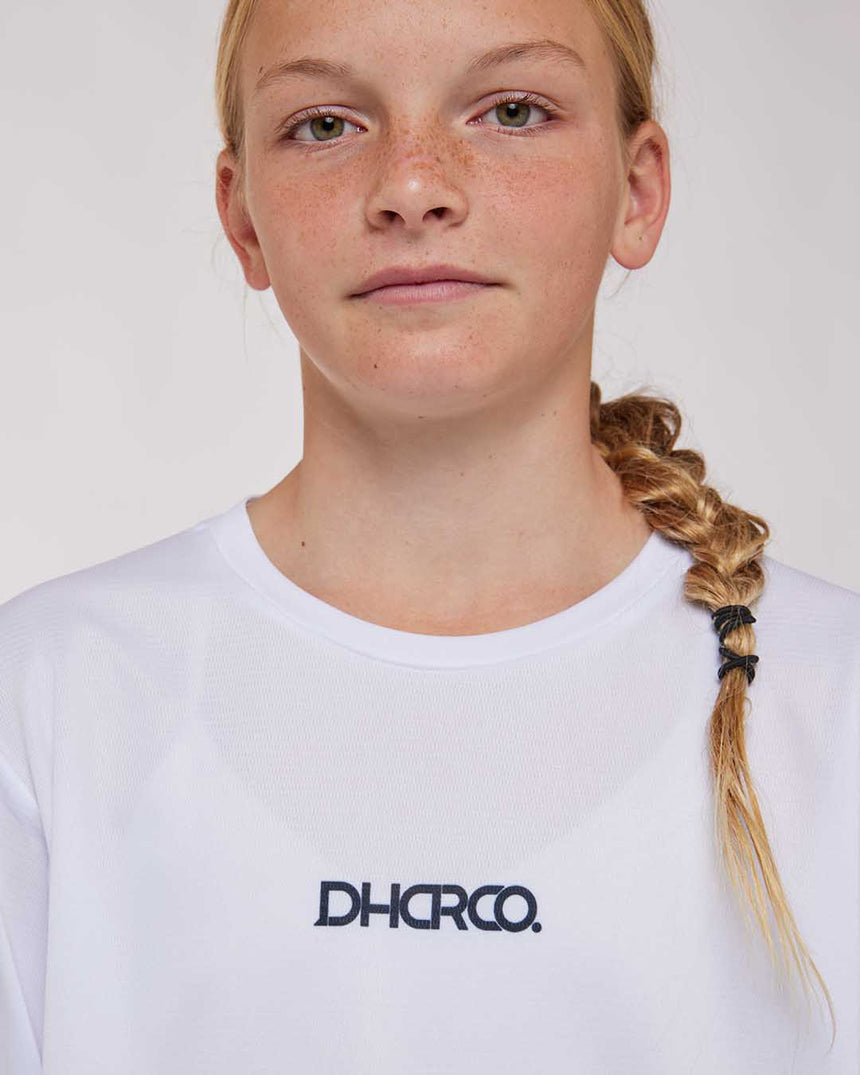 Youth Gravity Jersey | White Out | Long Sleeves | YOUTH TOPS | DHaRCO | Image 5 of 6