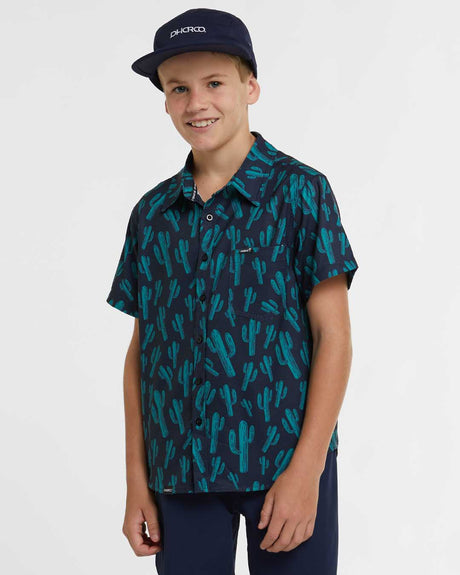 Youth Tech Party Shirt | Sedona | Short Sleeves | YOUTH TOPS | DHaRCO | Image 1 of 6
