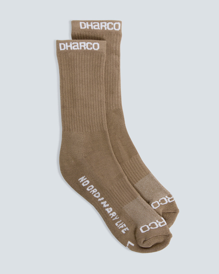 Crew Socks | Dust | UNISEX ACCESSORIES | DHaRCO | Image 2 of 2