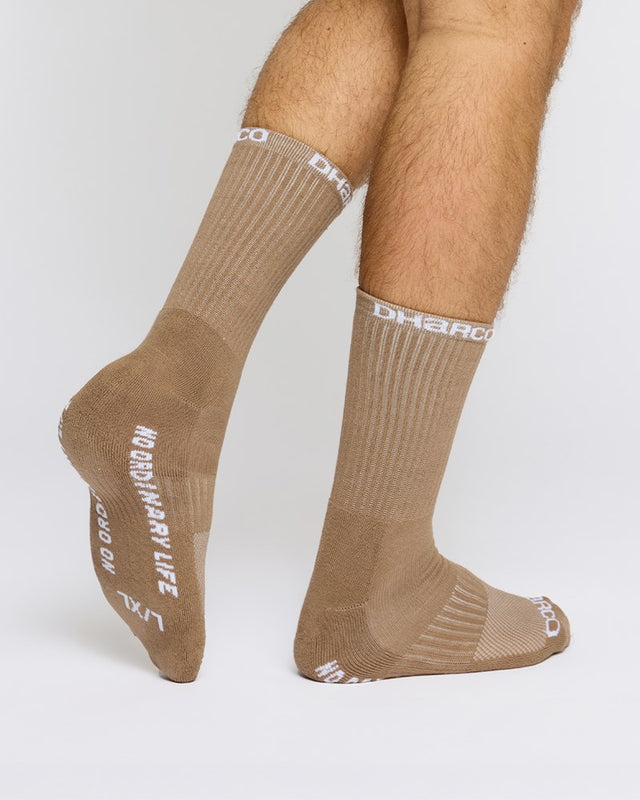 Crew Socks | Dust | UNISEX ACCESSORIES | DHaRCO | Image 1 of 2