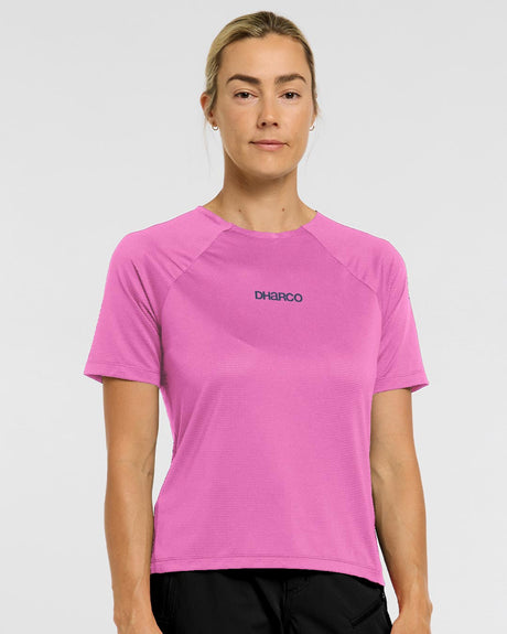 Womens Ather Short Sleeve Jersey | Rebel Rose | Short Sleeves | WOMENS TOPS | DHaRCO | Image 1 of 6