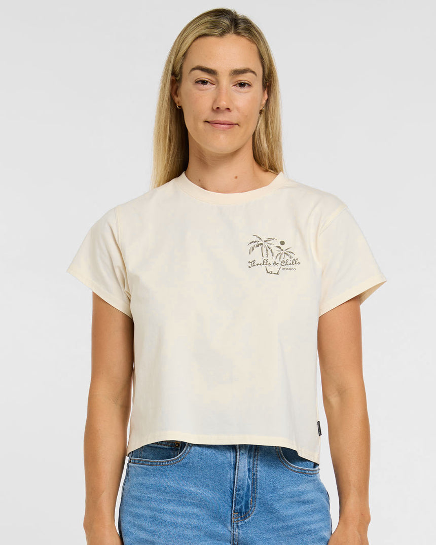 Womens Cotton Crop | Horizon | Short Sleeves | WOMENS TOPS | DHaRCO | Image 2 of 8