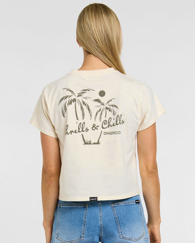 Womens Cotton Crop | Horizon | Short Sleeves | WOMENS TOPS | DHaRCO | Image 1 of 8
