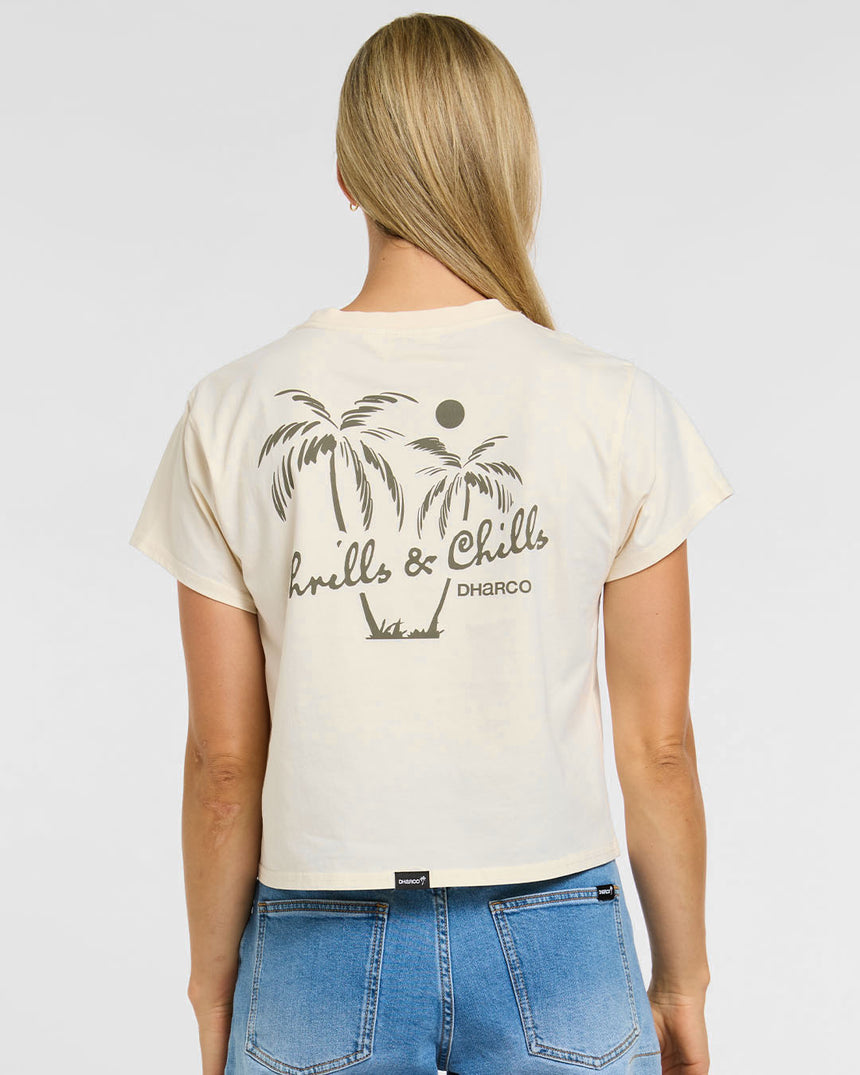 Womens Cotton Crop | Horizon | Short Sleeves | WOMENS TOPS | DHaRCO | Image 1 of 8