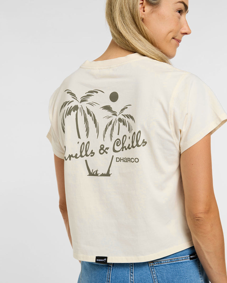 Womens Cotton Crop | Horizon | Short Sleeves | WOMENS TOPS | DHaRCO | Image 3 of 8