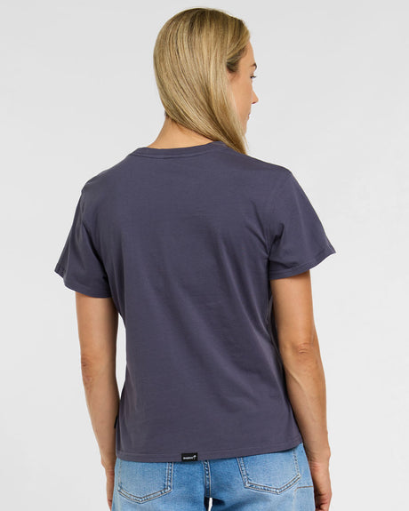 Womens Cotton Tee | Checkmate | Short Sleeves | WOMENS TOPS | DHaRCO | Image 2 of 6