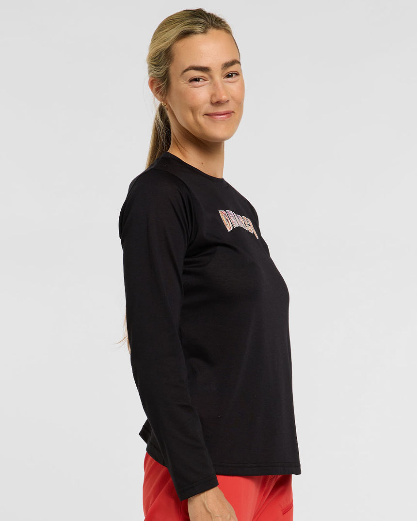 Womens Long Sleeve Tech Tee | Acid Safari | Long Sleeves | WOMENS TOPS | DHaRCO | Image 3 of 6