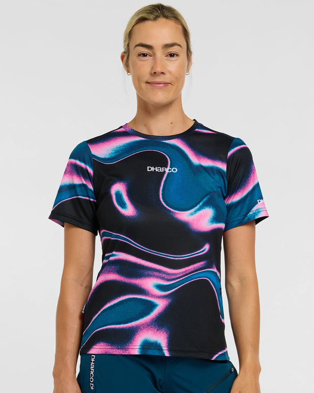 Womens Short Sleeve Jersey | Aurora | Short Sleeves | WOMENS TOPS | DHaRCO | Image 1 of 7