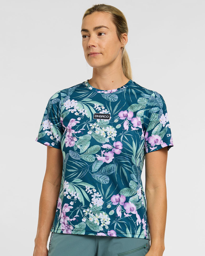 Womens Short Sleeve Jersey | Wild Orchid | Short Sleeves | WOMENS TOPS | DHaRCO | Image 1 of 6