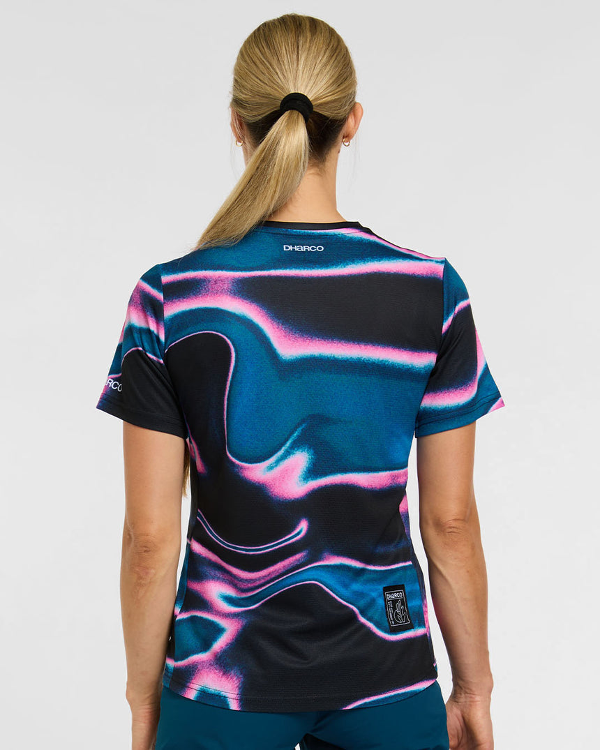 Womens Short Sleeve Jersey | Aurora | Short Sleeves | WOMENS TOPS | DHaRCO | Image 2 of 7
