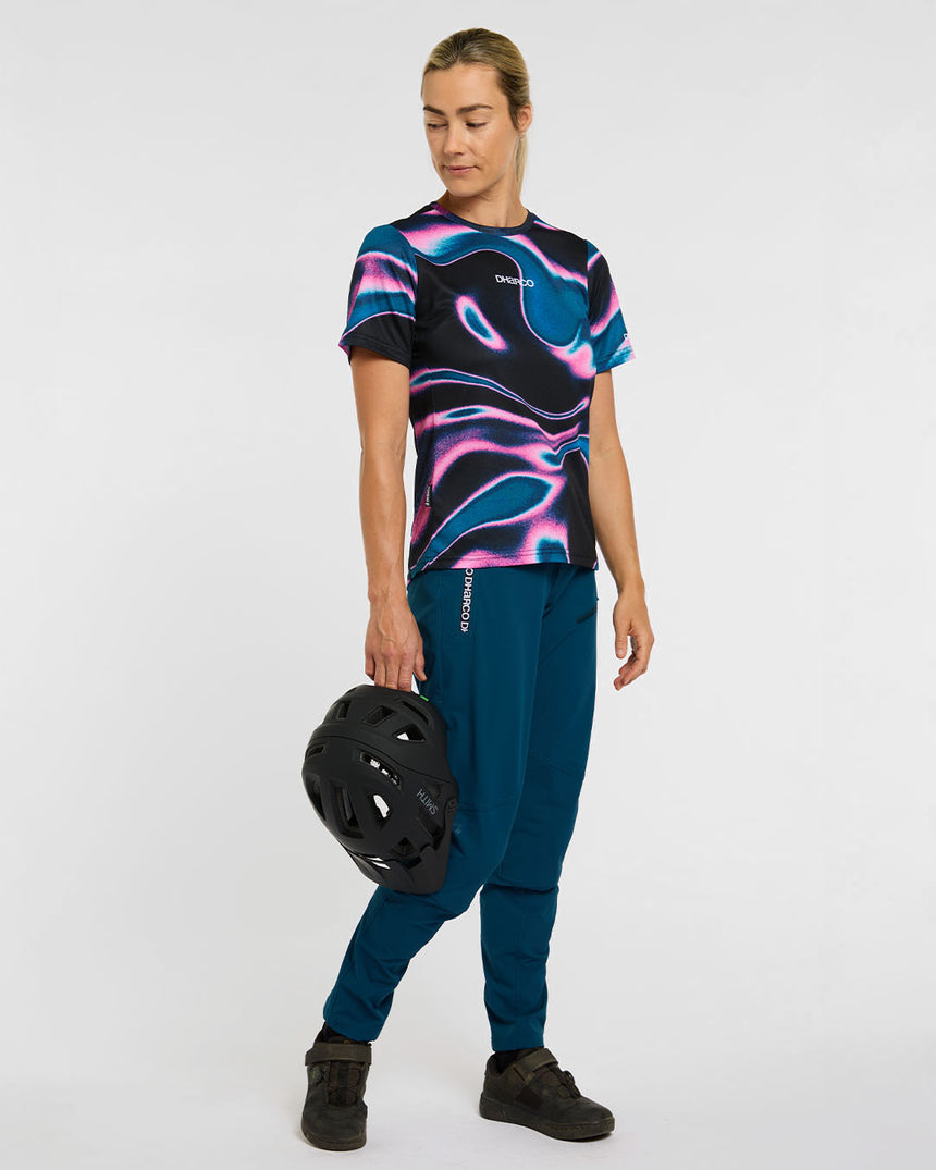 Womens Short Sleeve Jersey | Aurora | Short Sleeves | WOMENS TOPS | DHaRCO | Image 3 of 7