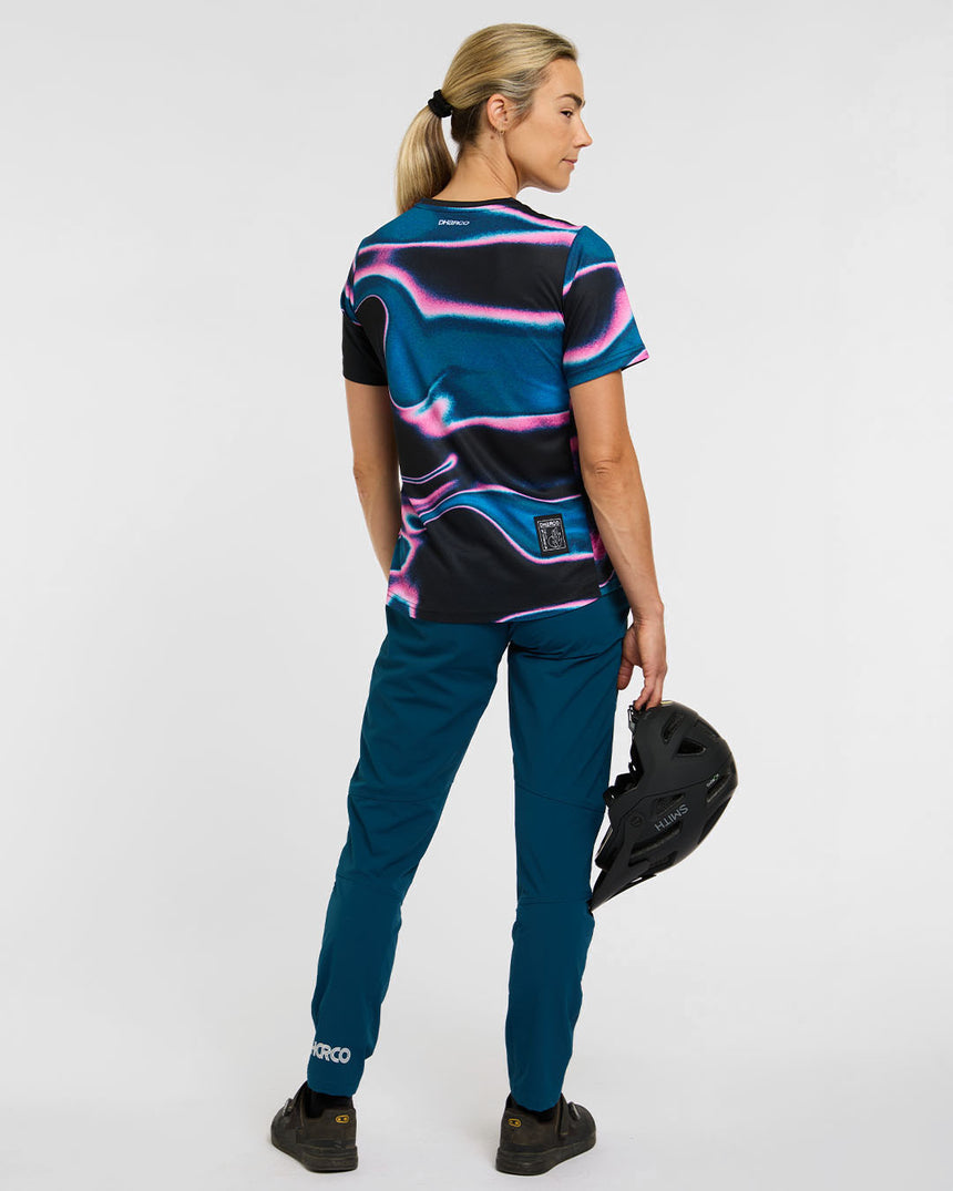 Womens Short Sleeve Jersey | Aurora | Short Sleeves | WOMENS TOPS | DHaRCO | Image 4 of 7