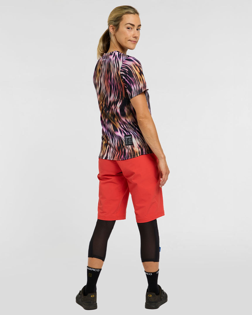 Womens Short Sleeve Jersey | Acid Safari | Short Sleeves | WOMENS TOPS | DHaRCO | Image 4 of 6