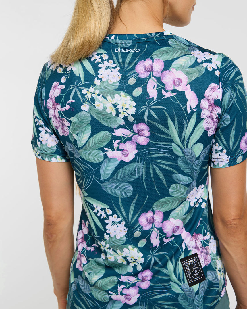 Womens Short Sleeve Jersey | Wild Orchid | Short Sleeves | WOMENS TOPS | DHaRCO | Image 6 of 6