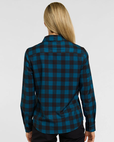 Womens Tech Long Sleeve Shirt | Forrester | Long Sleeves | WOMENS TOPS | DHaRCO | Image 2 of 8