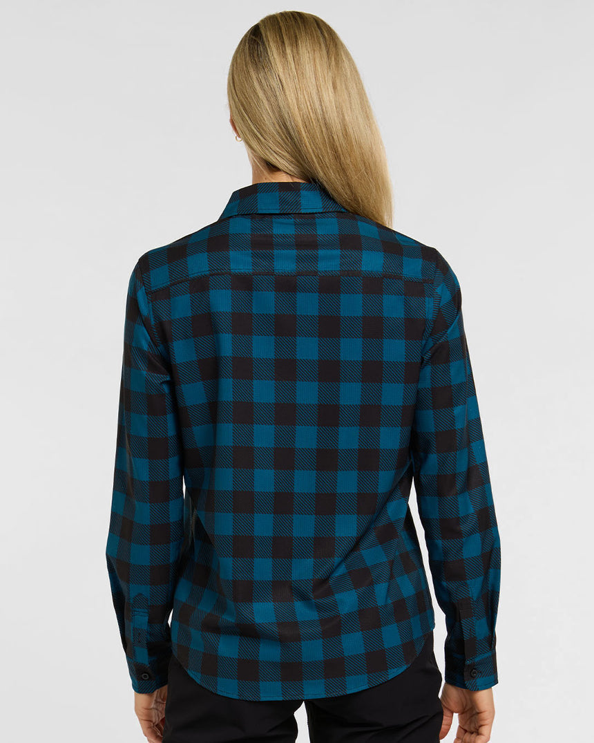 Womens Tech Long Sleeve Shirt | Forrester | Long Sleeves | WOMENS TOPS | DHaRCO | Image 2 of 8
