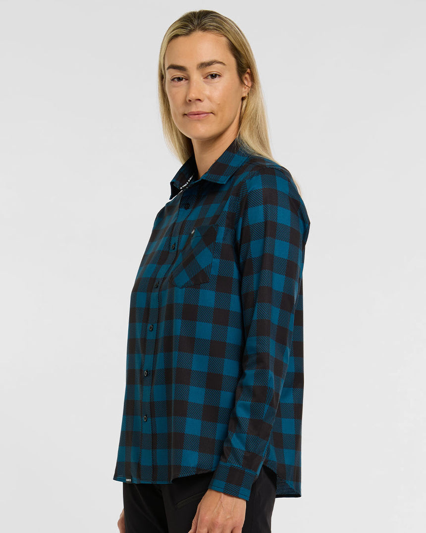 Womens Tech Long Sleeve Shirt | Forrester | Long Sleeves | WOMENS TOPS | DHaRCO | Image 3 of 8