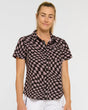 Womens Tech Party Shirt | Check Please | Short Sleeves | WOMENS TOPS | DHaRCO | Image 1 of 8