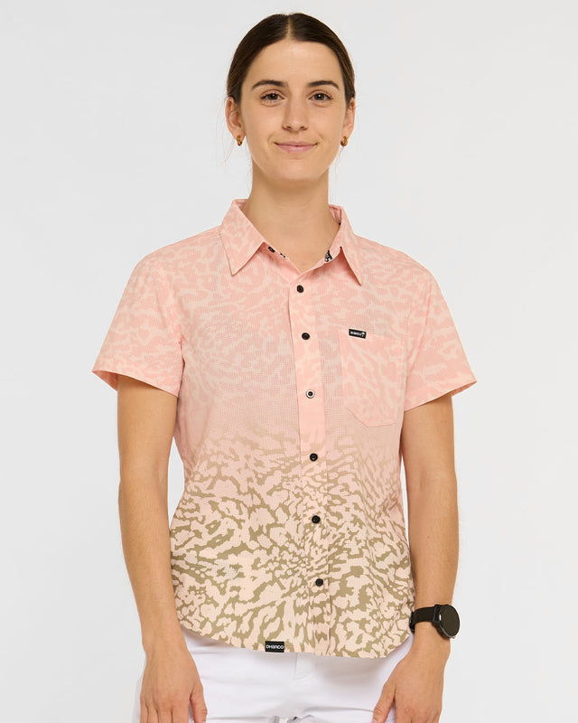 Womens Tech Party Shirt | Priscilla | Short Sleeves | WOMENS TOPS | DHaRCO | Image 1 of 8