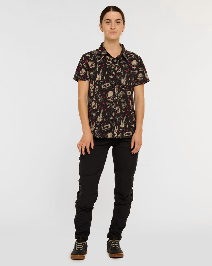 Womens Tech Party Shirt | RocknRolla | Short Sleeves | WOMENS TOPS | DHaRCO | Image 4 of 8