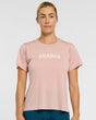 Womens Tech Tee | Dusty Rose | Short Sleeves | WOMENS TOPS | DHaRCO | Image 1 of 6