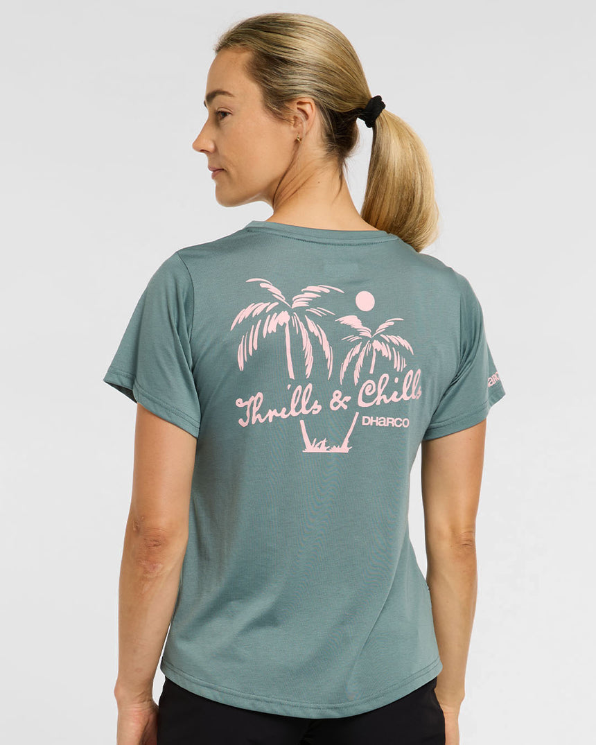 Womens Tech Tee | Envy | Short Sleeves | WOMENS TOPS | DHaRCO | Image 1 of 6