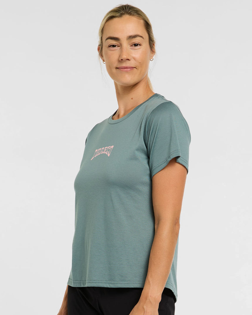 Womens Tech Tee | Envy | Short Sleeves | WOMENS TOPS | DHaRCO | Image 3 of 6