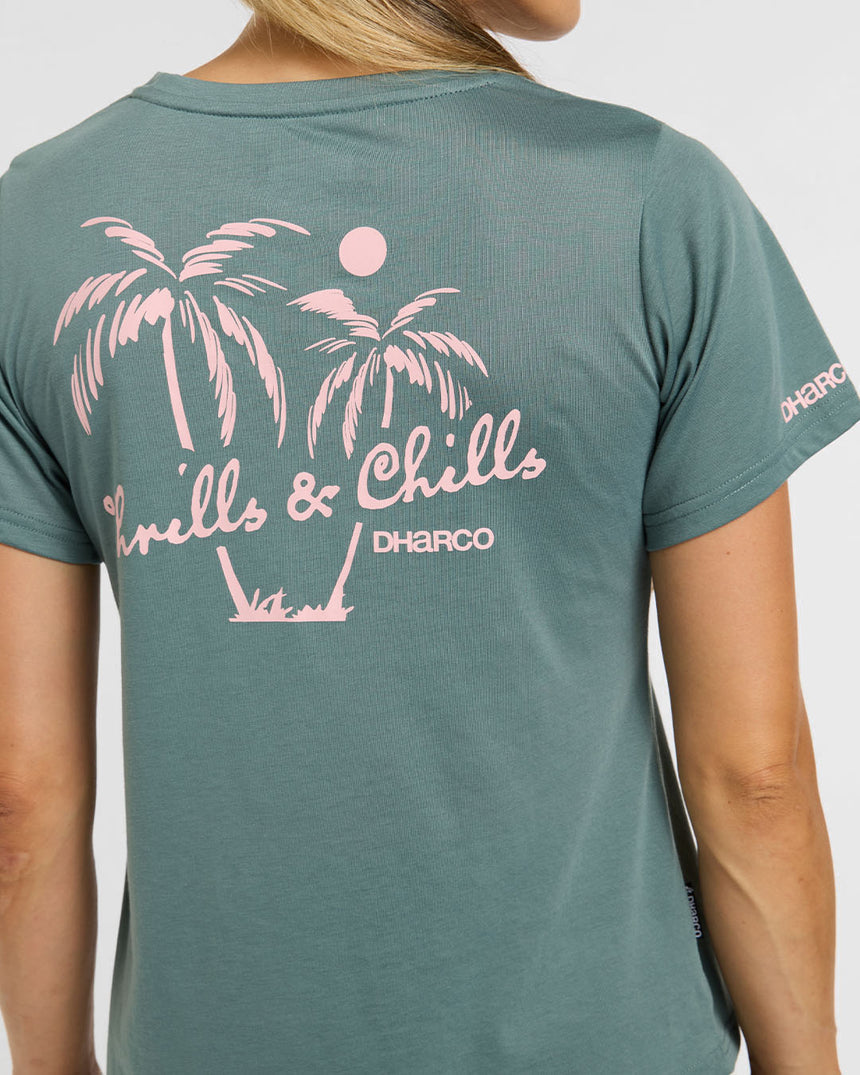Womens Tech Tee | Envy | Short Sleeves | WOMENS TOPS | DHaRCO | Image 5 of 6