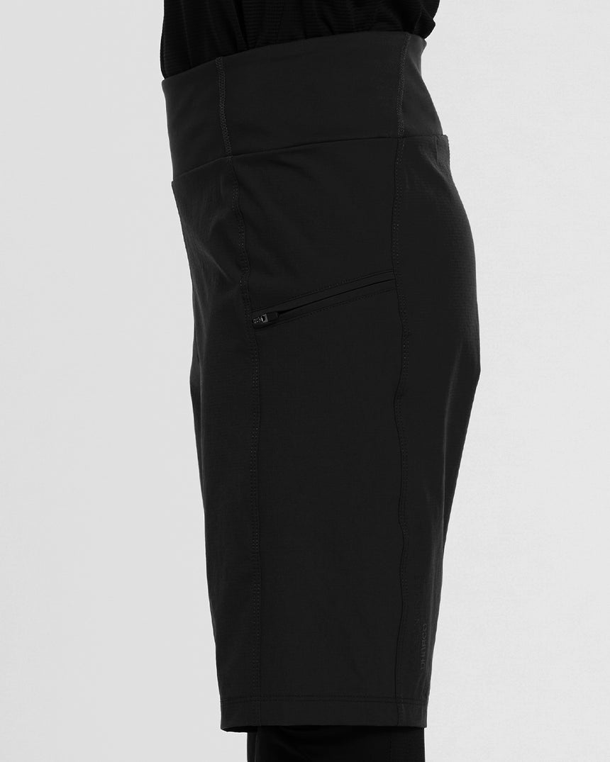 Womens Trail shorts | Black | Trail Shorts | WOMENS BOTTOMS | DHaRCO | Image 3 of 6