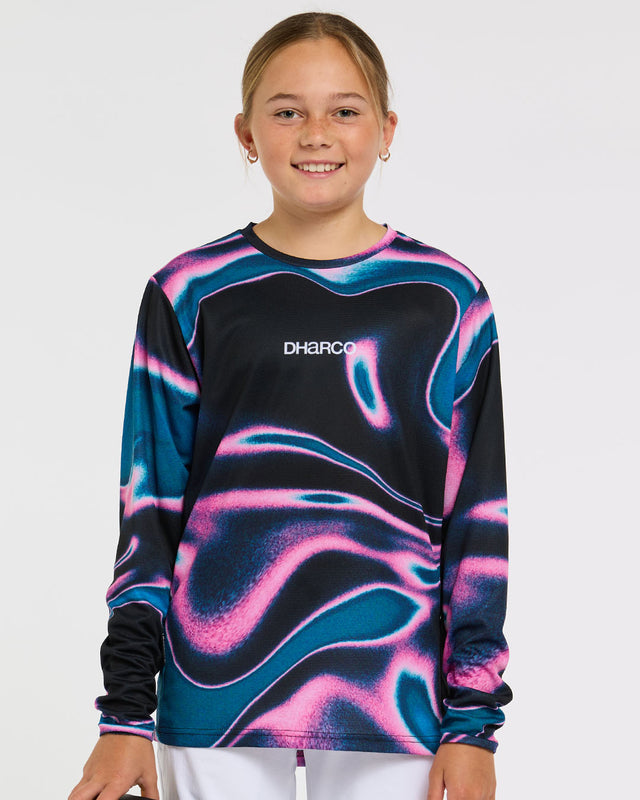 Youth Gravity Jersey | Aurora | Long Sleeves | YOUTH TOPS | DHaRCO | Image 1 of 6