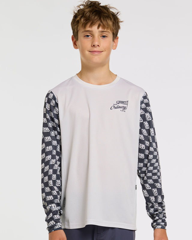Youth Gravity Jersey | Offset | Long Sleeves | YOUTH TOPS | DHaRCO | Image 1 of 6