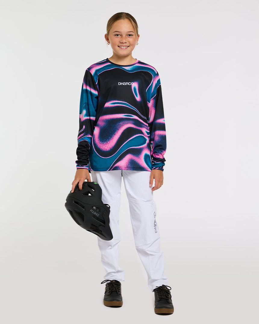 Youth Gravity Jersey | Aurora | Long Sleeves | YOUTH TOPS | DHaRCO | Image 3 of 6