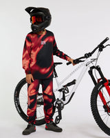 Youth Gravity Jersey | Infrared | Long Sleeves | YOUTH TOPS | DHaRCO | Image 6 of 6