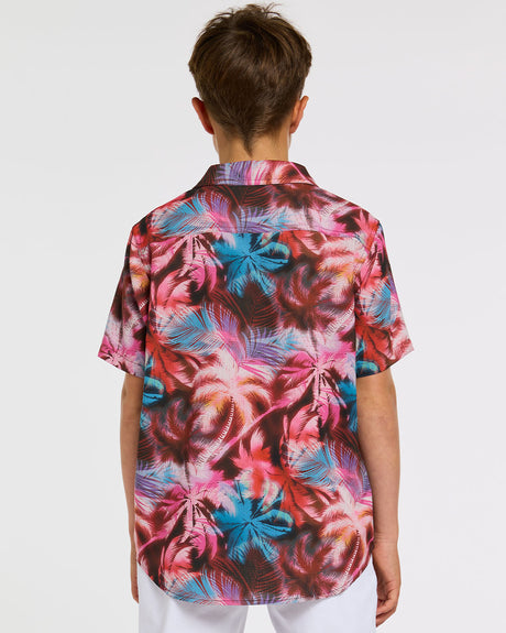 Youth Tech Party Shirt | Nebula | Short Sleeves | YOUTH TOPS | DHaRCO | Image 2 of 6